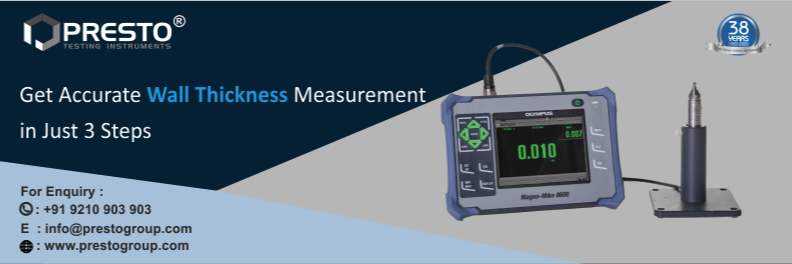 Get Accurate Wall Thickness Measurement in just 3 Steps